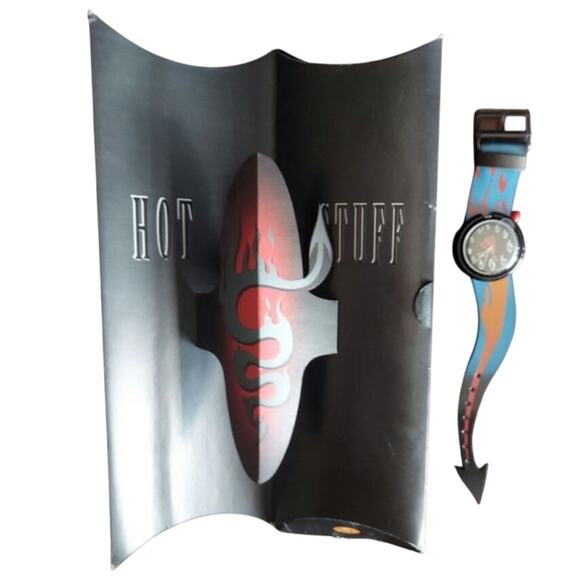 Swatch watch HOT STUFF PMB103 1995 Worldwide Packagings New With New battery - Picture 6 of 6